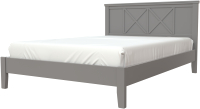 Двуспальная кровать Bravo Мебель Грация 2 160x200 (антрацит) - 