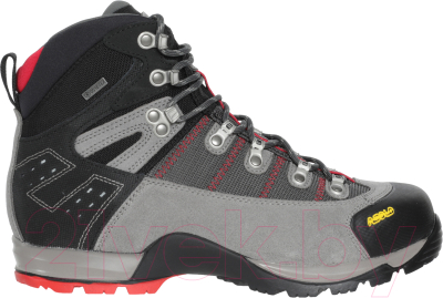 Трекинговые ботинки Asolo Fugitive Gtx Mm / 0M3400-900 (р-р 9.5, Cendre/Gunmetal/Red)