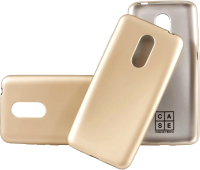 Чехол-накладка Case Deep Matte для Redmi 5 Plus (матовое золото) - 