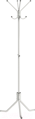 Изображение товара Вешалка для одежды Мебелик Пико 3 (белый)