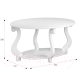 Миниатюра изображения товара Журнальный столик Мебелик Овация М Лайт (белый)