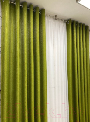 Изображение товара Штора Модный текстиль 03L1 / 112MT391020 (260x150, лайм)