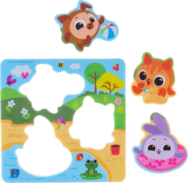 Игра для ванной Крошка Я Рыбалка Кругляшки / 9132538