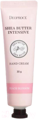 Крем для рук Deoproce Shea Butter Intensive Hand Cream Peach Blossom (30г)