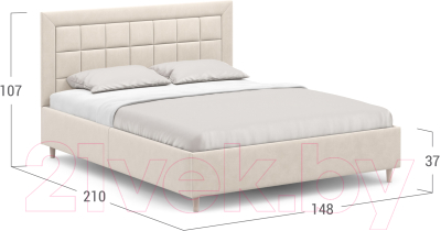 Купить Полуторная кровать Moon Family 1251 / К003560 в Бобруйске
