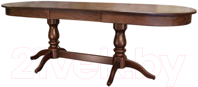 Обеденный стол Мебелик Тарун 3 раздвижной (орех)