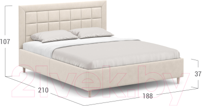 Двуспальная кровать Moon Family 1251 / К003600