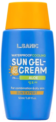 Крем солнцезащитный L.Sanic Sun Expert Aloe Gel-Cream Spf 50/pa++++ (50мл)