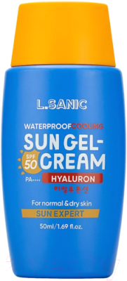 Крем солнцезащитный L.Sanic Sun Expert Hyaluronic Acid Gel-Cream Spf 50/pa+++ (50мл)