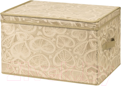 Коробка для хранения El Casa Сердце 680110 (золото)