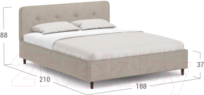 Двуспальная кровать Moon Family 1253 / К003699