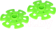 Кольца для горнолыжных палок VikinG Snow Baskets 5005 / 666/19/5005-0073 (зеленый) - 