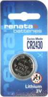Батарейка Renata CR2430 BL-1 3B - 