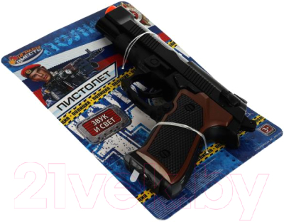 Пистолет игрушечный Играем вместе Полиция / 2109G167-R