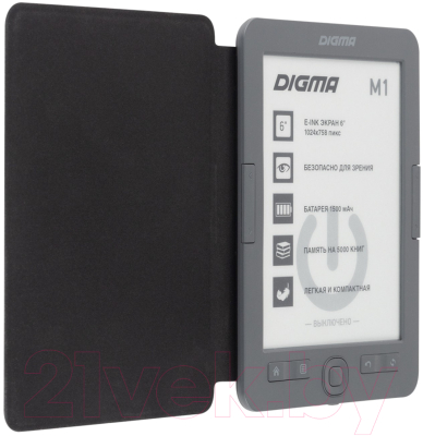 Электронная книга Digma M1 (темно-серый)
