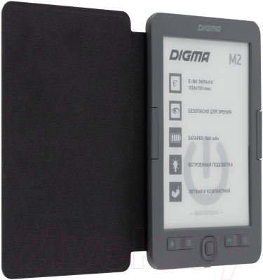Электронная книга Digma M2 (темно-серый)