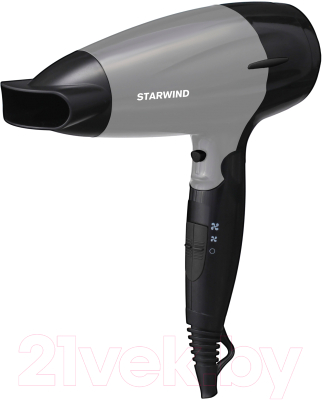Фен StarWind SHD 6110 (черный/серебристый)