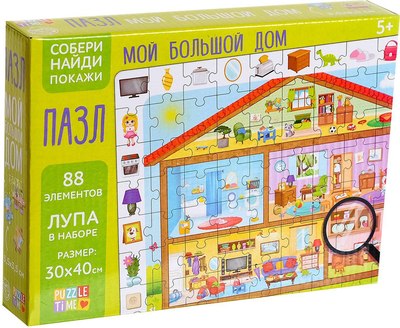 

Пазл, Найди и покажи. Мой большой дом / 5505622