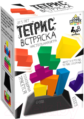 Настольная игра Лас Играс Тетрис-встряска / 7642130