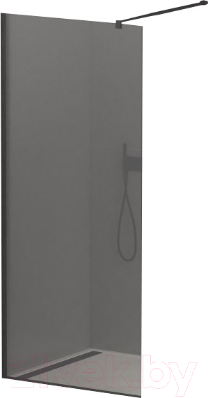 Душевая стенка Cezares LIBERTA-L-1-100-120-GR-NERO