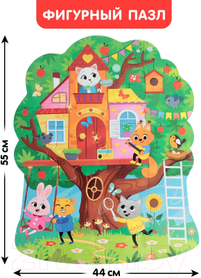 Развивающая игра Puzzle Time Дом на дереве / 7998098