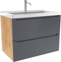 

Тумба под умывальник ЗОВ, Эридан 100 / E100LHO0M7015MKV5