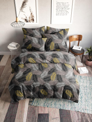 Изображение товара Простыня Ночь нежна Тропики на резинке 120x200x20 / 70077-1