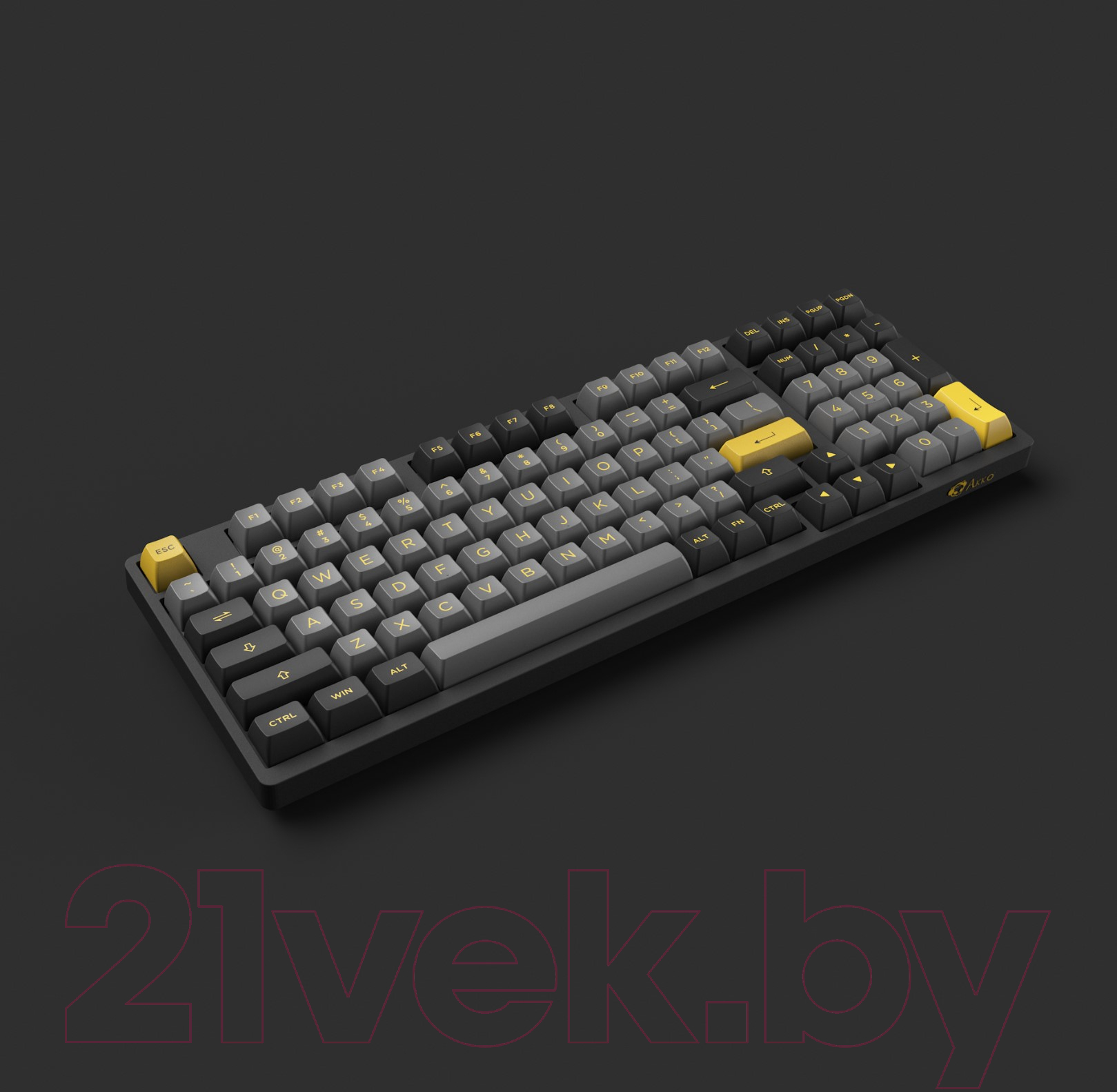 Клавиатура Akko 3098N Black&Gold 3 Modes RGB/TTC Switch Demon / 1746099