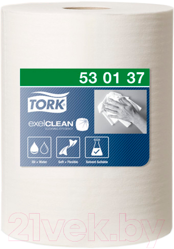 Набор салфеток хозяйственных Tork Premium в рулоне 1-сл W1/W2/W3 997487
