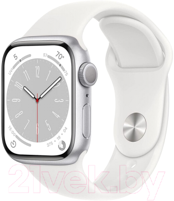 Изображение товара Умные часы Apple Watch 8 41mm MP6L3 / MNUF3 (серебристый)