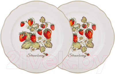 Набор тарелок Lefard Strawberry / 85-1893 (2шт)