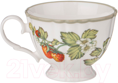Чашка с блюдцем Lefard Strawberry / 85-1897