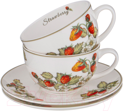 Набор для чая/кофе Lefard Strawberry / 85-1906