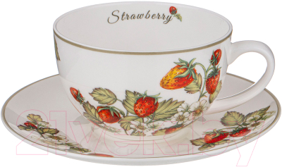 Чашка с блюдцем Lefard Strawberry / 85-1908