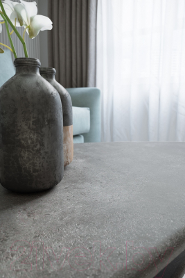 Журнальный столик Мебелик Ричмонд (серый бетон/дуб сонома)