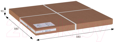 Изображение товара Журнальный столик Мебелик Рилле 440 (дуб дымчатый/бук)