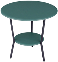 Журнальный столик Мебелик Шот (базилик/серый) - 
