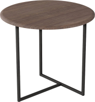 Журнальный столик Мебелик Альбано (акация/черный) - 