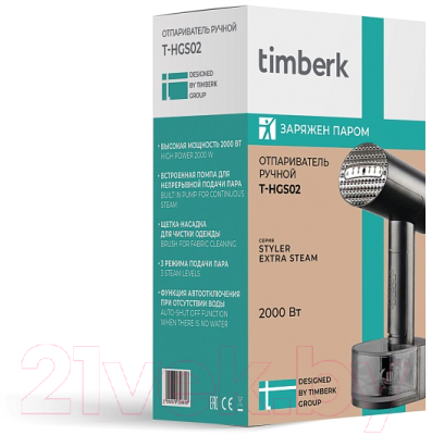 Отпариватель Timberk T-HGS02 (черный)