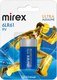 Батарейка Mirex 6LR61 9V / 23702-6LR6-E1 - 