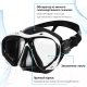 Миниатюра изображения товара Маска для плавания Onlytop 9213348 (черный/белый)