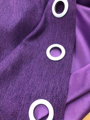 Шторы Модный текстиль 03L / 112MT222611 (260x180, 2шт, фиолетовый)