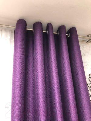 Шторы Модный текстиль 01L / 112MT222611 (260x180, 2шт, фиолетовый)
