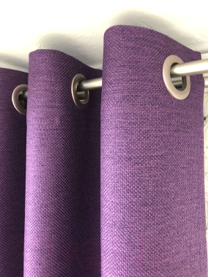 Шторы Модный текстиль 01L / 112MT222611 (260x150, 2шт, фиолетовый)