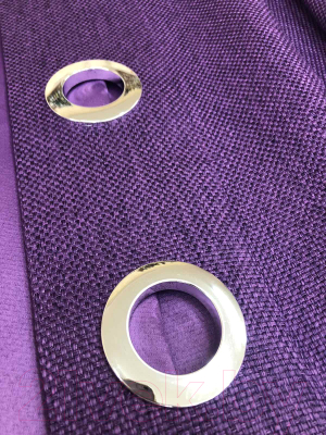 Шторы Модный текстиль 01L / 112MT222611 (260x150, 2шт, фиолетовый)