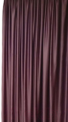 Штора Модный текстиль 112MTSW16 (250x200, винная ягода)