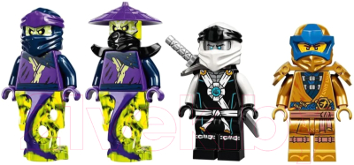 Конструктор King Ninjago Битва с роботом Зейна / 19003