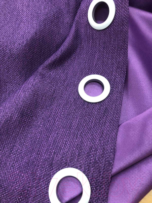 Штора Модный текстиль 01L1 / 112MT222611 (260x180, фиолетовый)