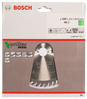 Пильный диск Bosch 2.608.640.732
