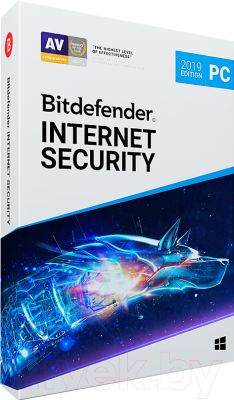 ПО антивирусное Bitdefender Internet Security 2019 Home/2Y/3PC (XL11032003)